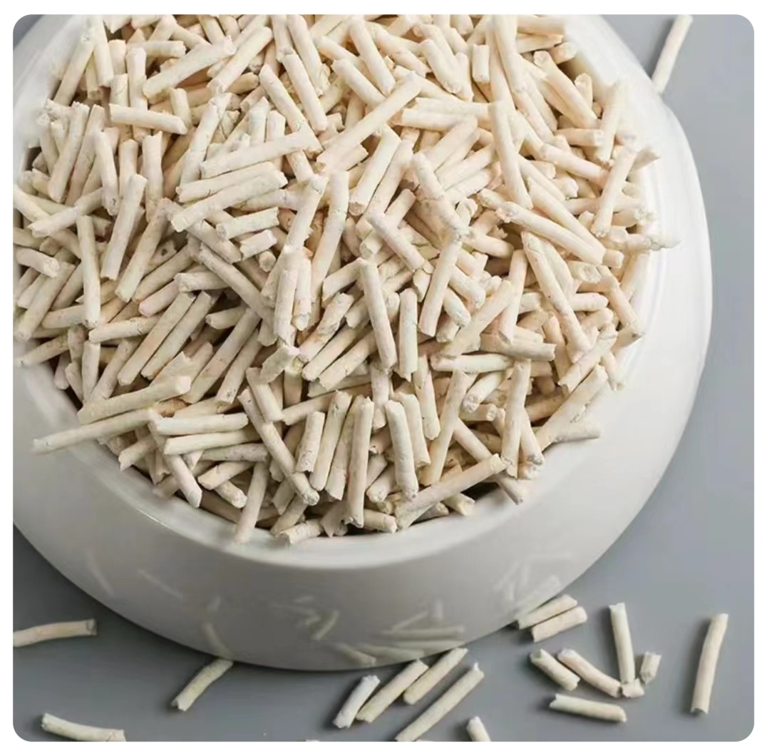 Best Wholesale popular 100% Natural plant cat litter fast water absorption strong clumping blue Tofu Cat Litter custom