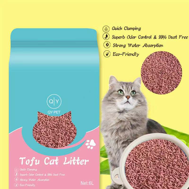 Wholesale Hot Products Strong Clumping Protection Washable Tofu Cat Litter