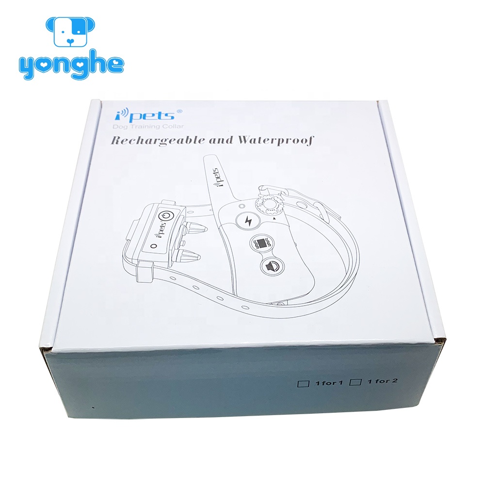 best selling pet training waterproof and rechargeable dog trainer remote dog training collar