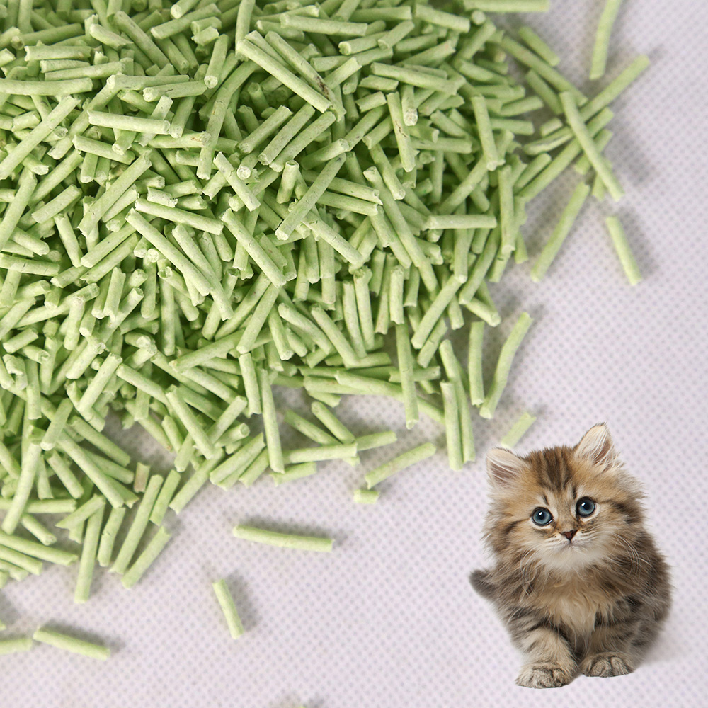natural eco flushable 6L 7L oem tofu cat litter sand