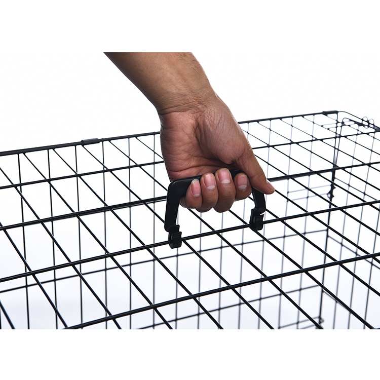 Foldable Strong Stainless Steel Sale Cheap Stocked Discount Metal Dog Kennel Large Dog Cage