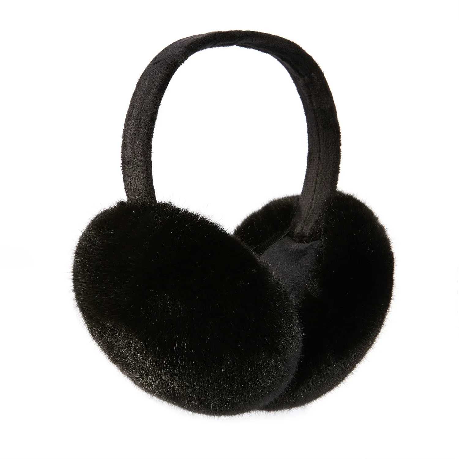 High Quality Earmuffs Faux Rabbit Fur Hang Ear Cover Warm Winter Heaear Ear Muffs Fur Earmuffs Unisex Adult Ear Warmer FoldXJ241126