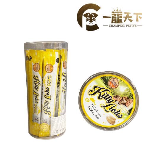 Popular Selling For Rena's Recipe Licks Cat Snack Tuna And Scallop 30pcs 128G Cat Food Treats