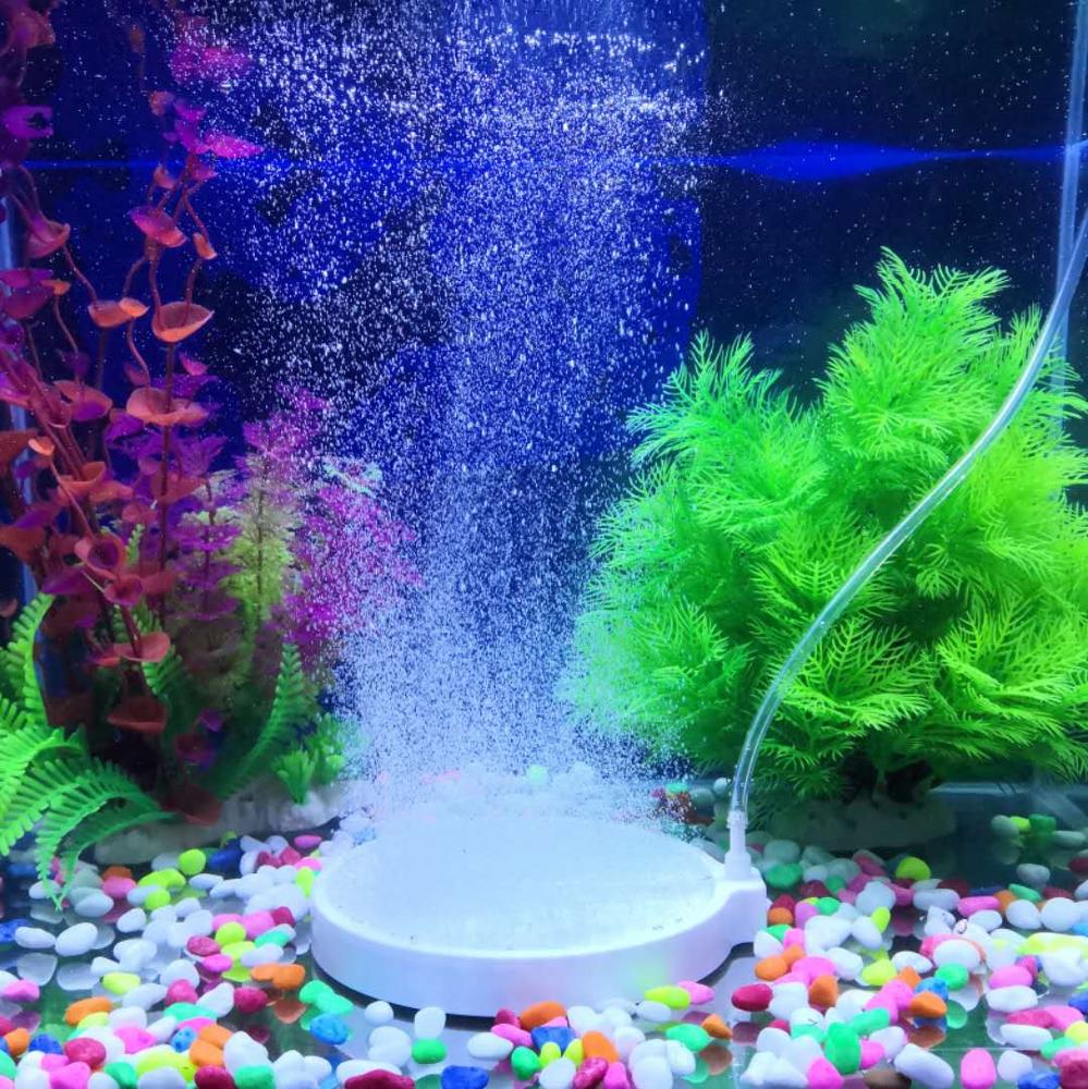 HiSin/HaiXin HT200 200mm Wholesale Ozone Diffuser White Color Aquaculture Aquarium Air Stone with super mirco bubbles
