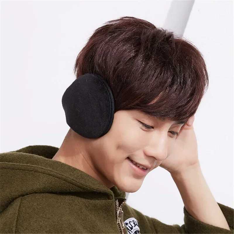 Womens windproof ear cushions warm ear protection thick plush winter warm ear cushions outdoor bicycle warm soft ear cushions W241126