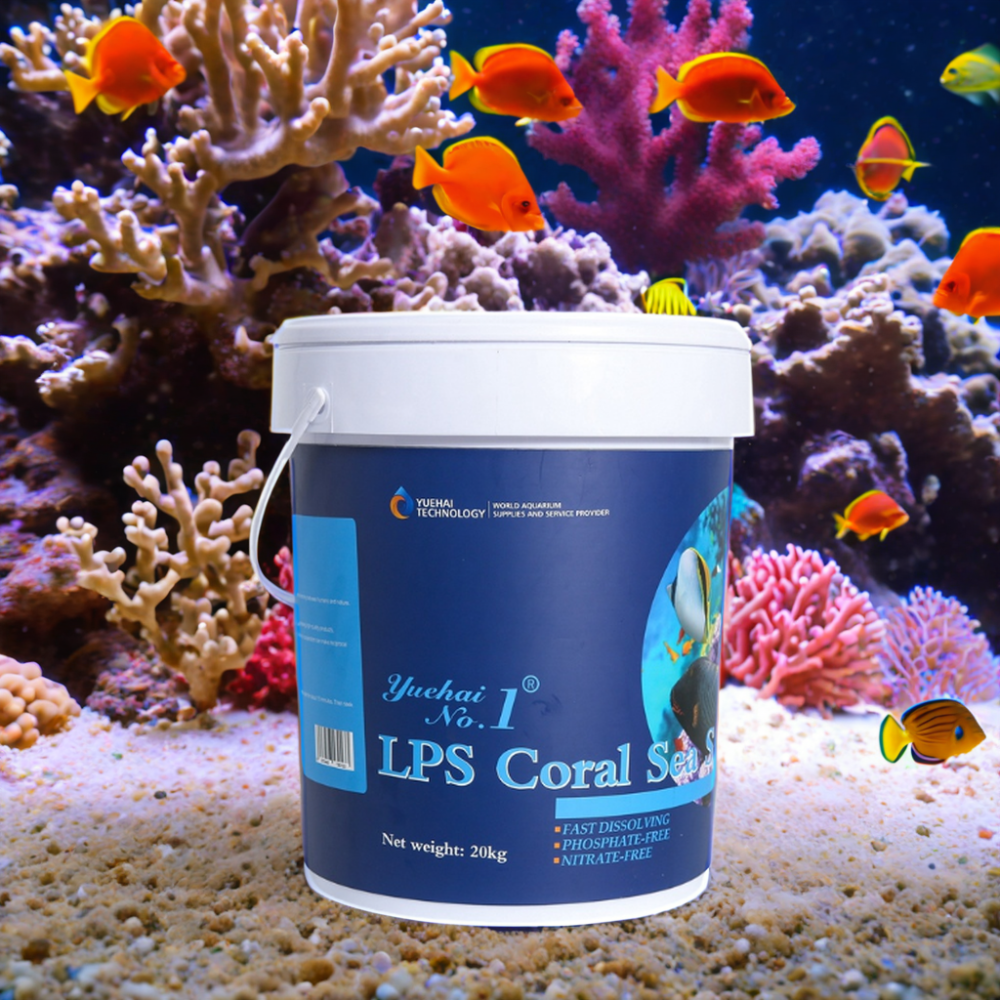 customized packaging box Welcomed aquariums & accessories 20kg artificial LPS marine sea salt mix bulk for aquarium