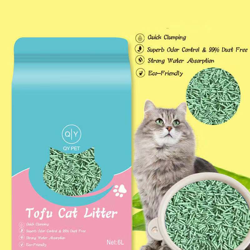 Wholesale Hot Products Strong Clumping Protection Washable Tofu Cat Litter