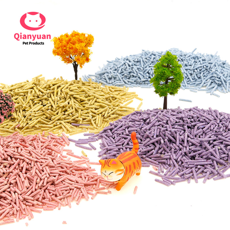 6L Six Flavor Degradable Plant Ultra Clumping Odor Free Dust Free Tofu Cat Litter