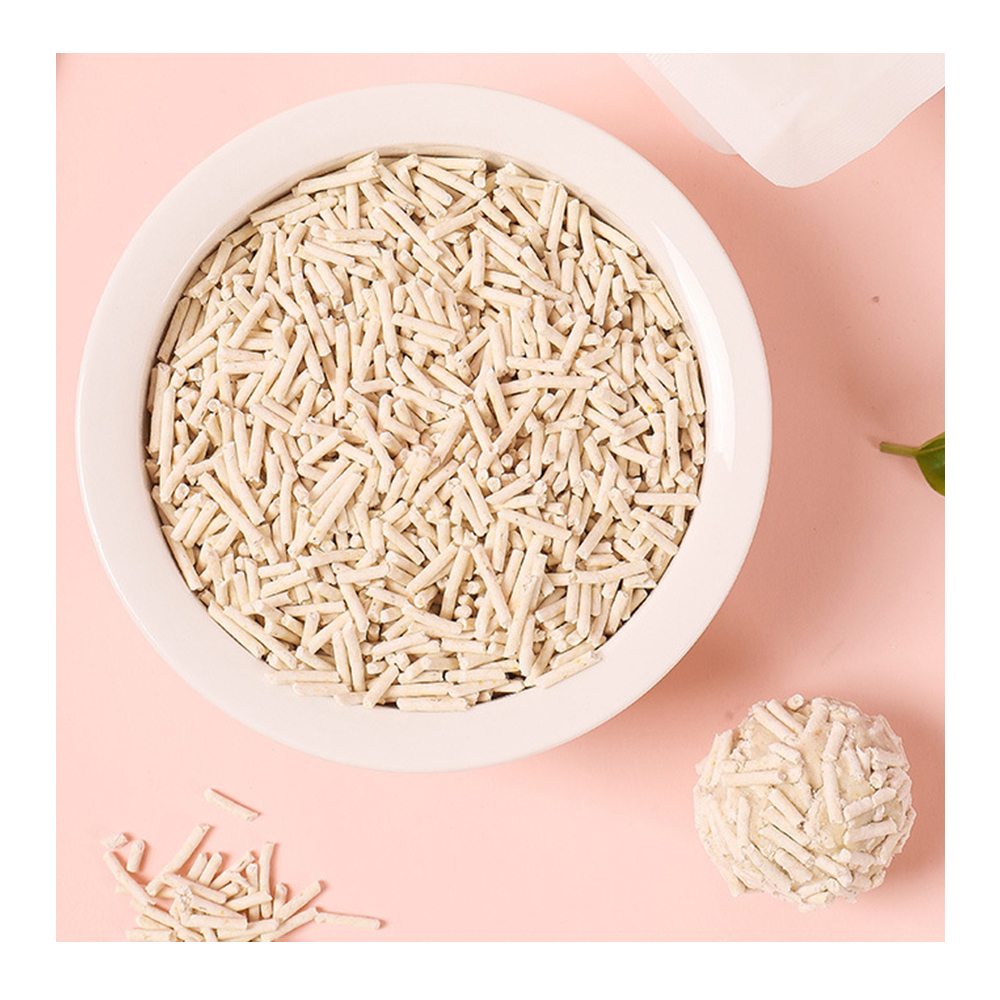Flushable,ultra Absorbent and Fast Drying,solubility in Water,tofu Cat Litter Clumping TOFU