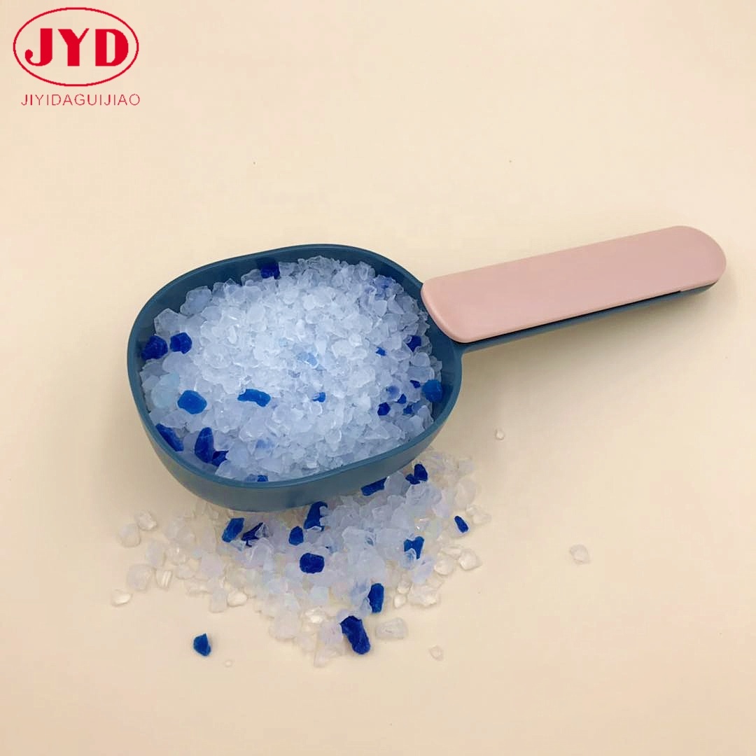 whole sale crystal colored cat litter silica gel kitty litter colorful cat litter