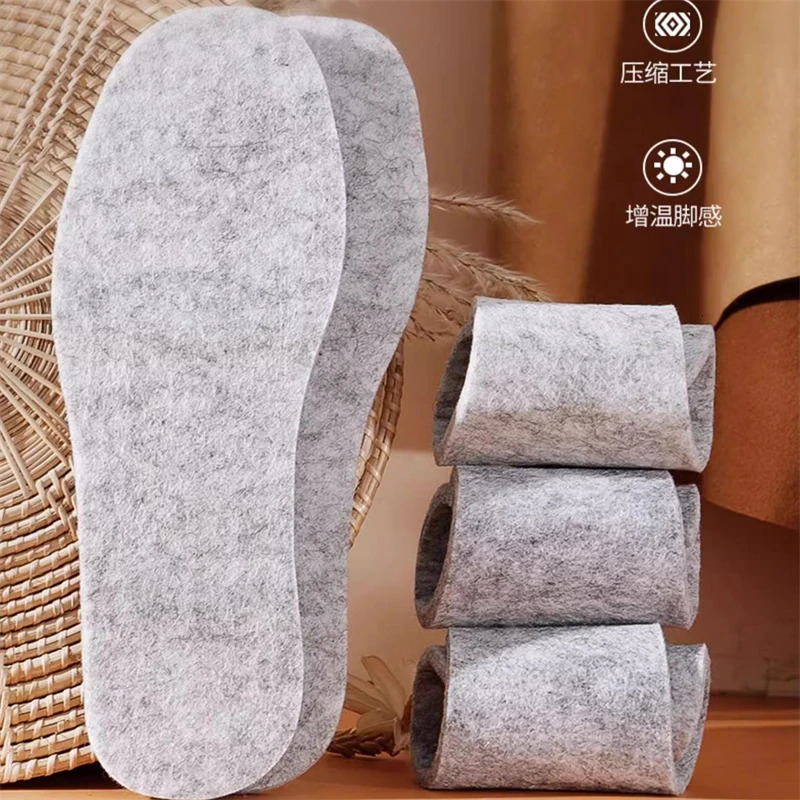 Felt thermal underwear suitable for men and women breathable thick plush ultra soft sole comfortable cotton winter underwear wholesale 241126