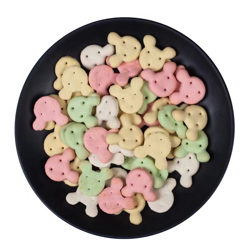 N4P All Natural Bone Shape Milk Flavored Biscuits Dog Treats Pet Snack Biscuits for Dogs