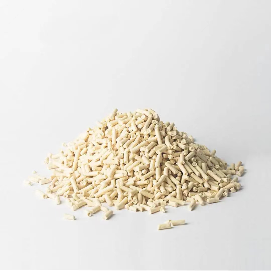 Factory Direct Wholesale 100% Natural plant toufu cat litter fast water absorption strong clumping blue Tofu Cat Litter custom