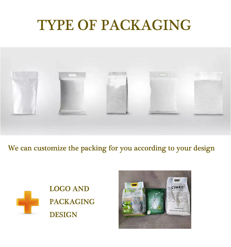 Customized Color Natural plant Dust-Free Pet Product Tofu Cat Litter Peach Scent 18L best Selling