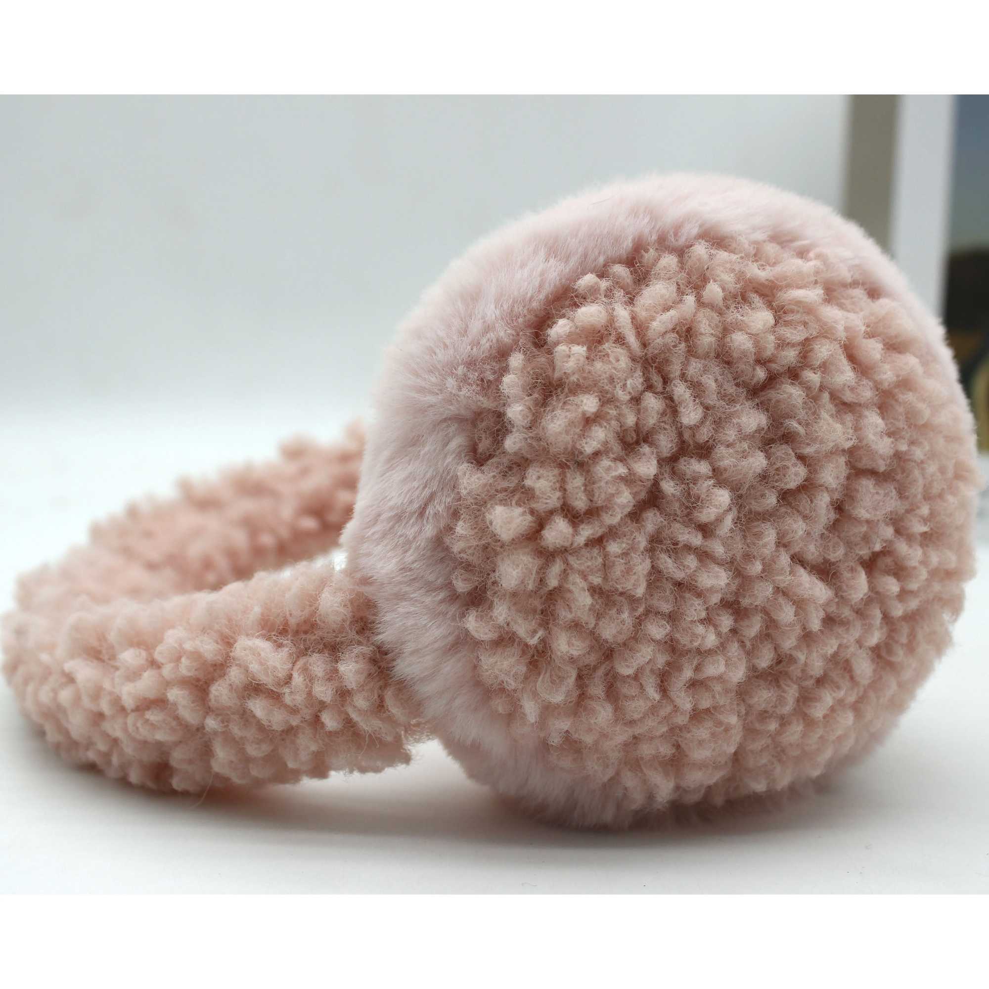 Hatzzi sherpa rabbit fur warm earmuffs suitable for womens fluffy fashionable and cute ohren w rmer damen W241126