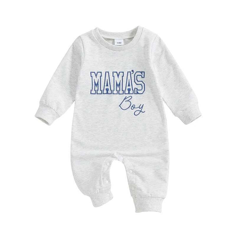 Clothing Sets Infant Boy Hooded Romper with Cute Animal Print and Zipper Closure for Cozy Winter Wear H241126