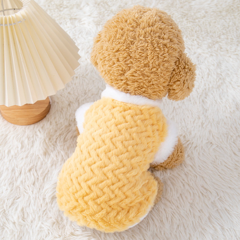 Autumn Winter Thickening rabbit hair Vest for Small Dogs Puppy T-Shirt Fleece Pullover Pet Clothing