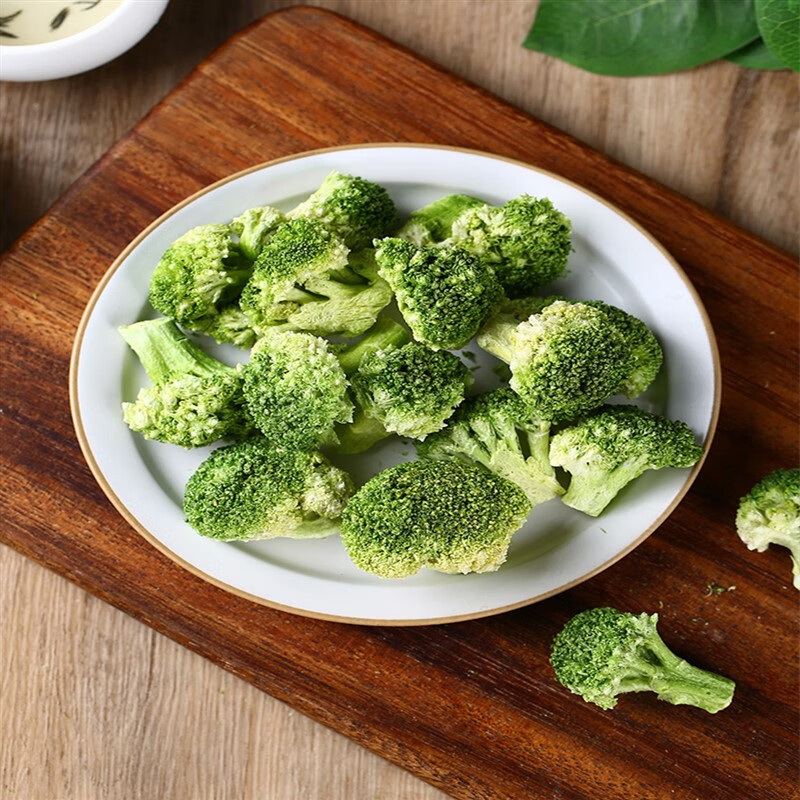 Wholesale freeze-dried dog treats Dog food Freeze dried broccoli Freeze-dried vegetables pet treats dog snacks