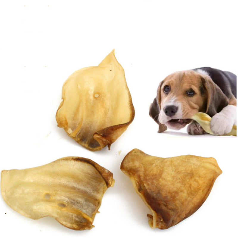 Top Quality Dog Treats Dry Cow Ear Dog Snacks Manufacturer Beef Ear