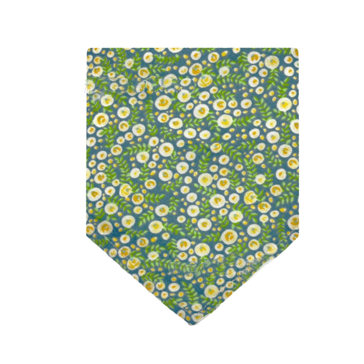 4pcs Tropical fruit style pet triangle scarf set dog KERCHIEF cat bow collar scrunchies double layer ties bandana set