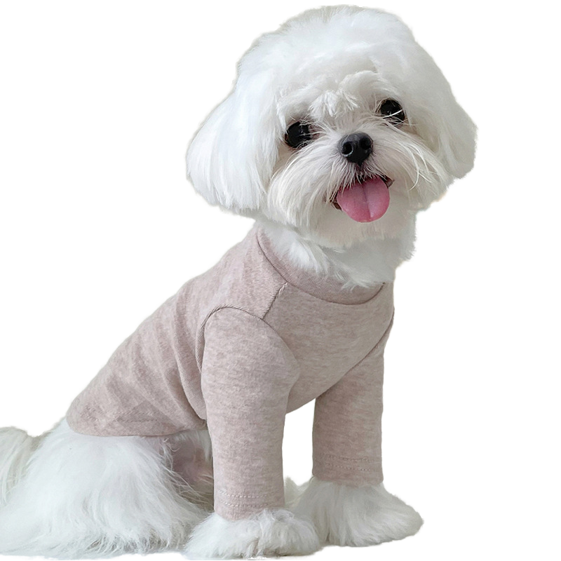 New Luxury Teddy Small Dog Cat Home Apparel for Spring Autumn Winter Letter Print Pet Sweatshirt Dog Clothes