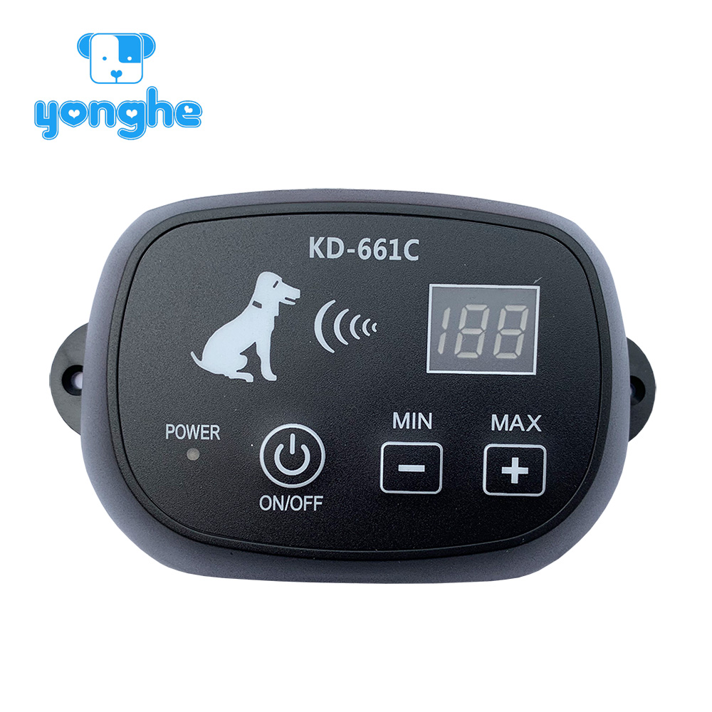 YHpet top seller 2019 easy operated waterproof beep shock electric wireless dog fence