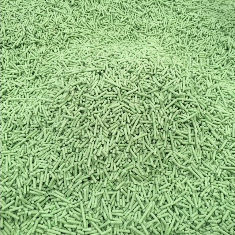 OEM Premium Easy Clean Plant Degradable Cat Litter Tofu strong clumping tofu cat litter Wholesale 6L Cat Sand