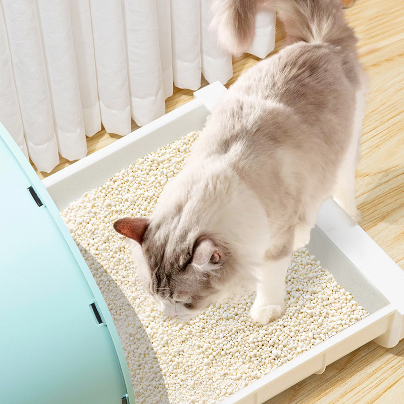 Factory custom package Direct Sale dust free natural biodegradable Premium Clumping Cassava Cat Litter Sand