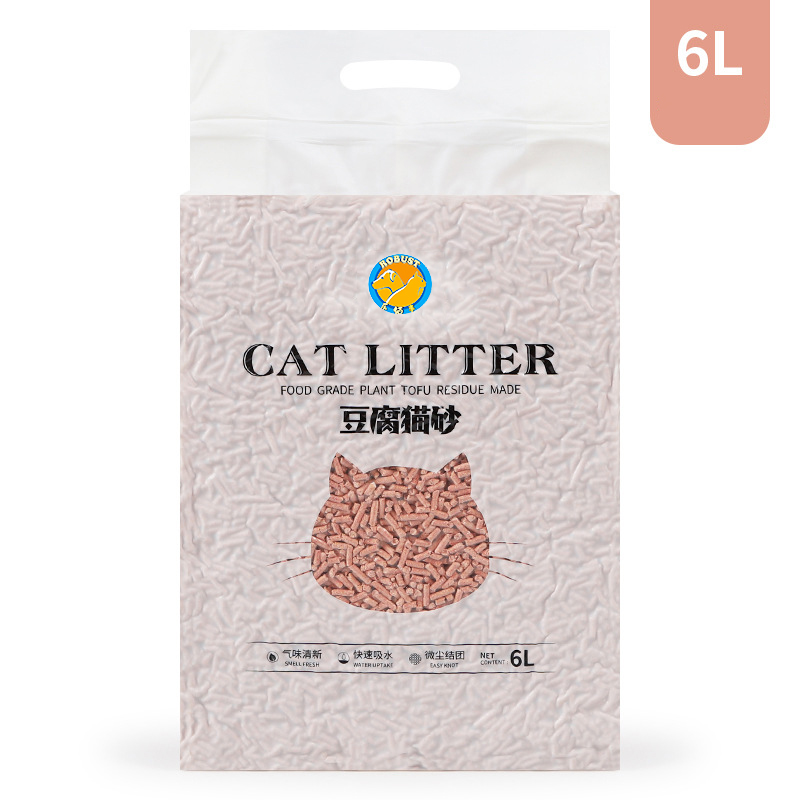 Wholesale Quick Clumping Tofu Cat Litter 2mm Pet Cat Litter Dust Free Super Clumping Pet Sand