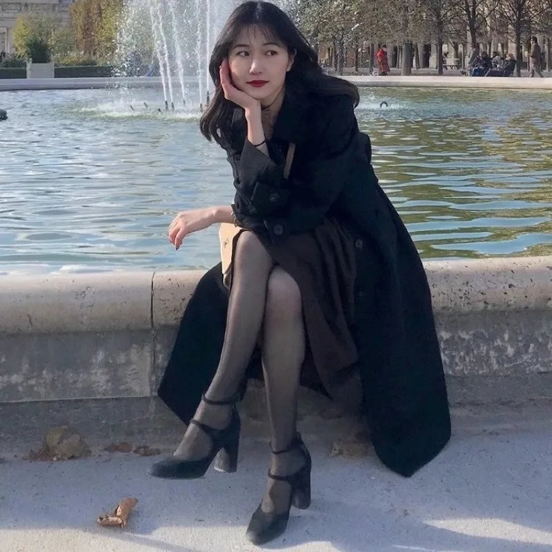 High Heel Women Shoes Platform Women Dress Shoes Mary Jane Shoes Thick High Heels Party Woman Round Toe Chunky Heels 241126