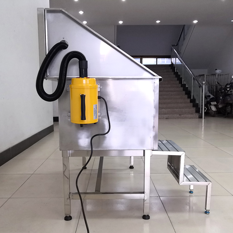 HF pet grooming bath tub with hair dryer spa washing station pet cleaning & bathing dog bath tub