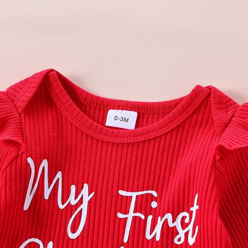 Clothing Sets Toddler Girls Winter Clothing Set Cute Long Sleeve Romper with Plaid Pants and Matching Bow Headband Outfit for Fall H241126