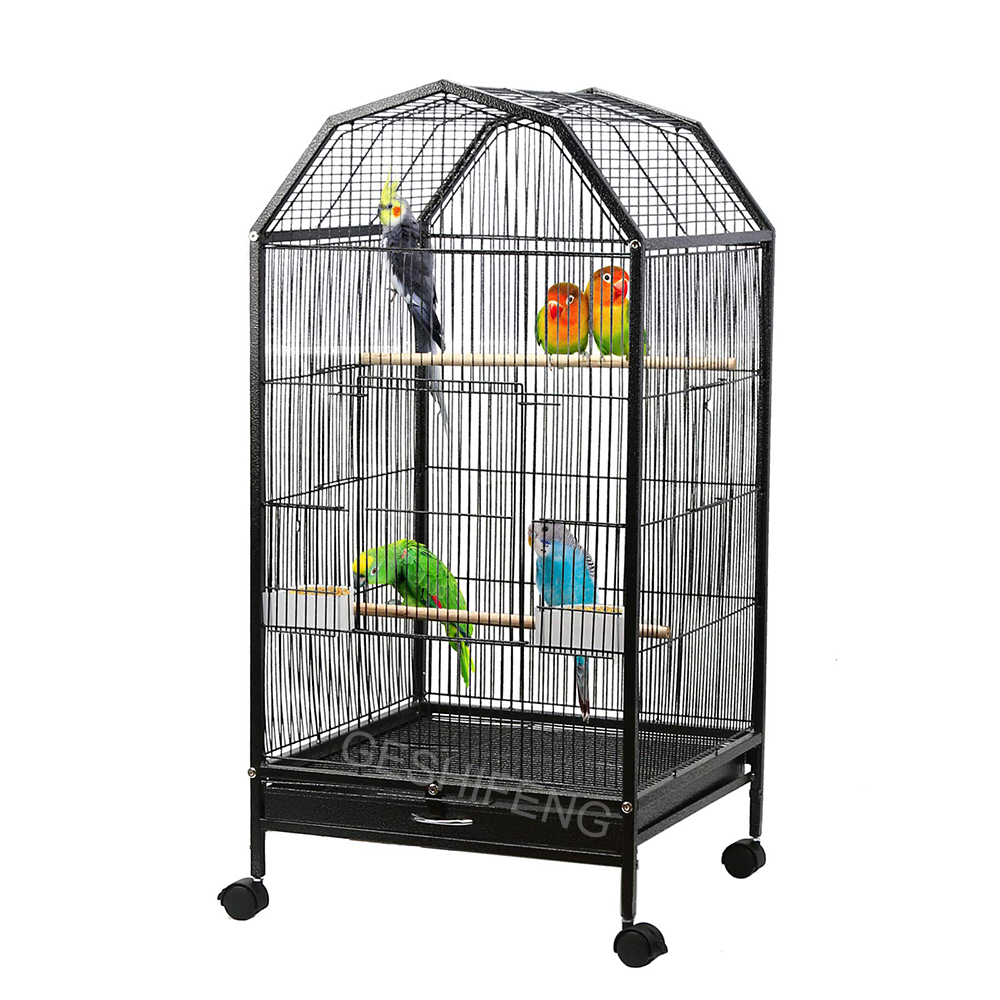 Hot Selling Durable Iron Wire Large Pet Cage Breeding Bird Parrot Cage Rabbit Pigeon Cage