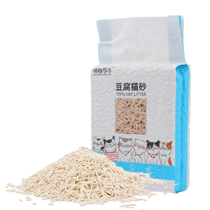 natural cassava arena para gatos kitten toilet sand tofu cat litter self-cleaning cat litter