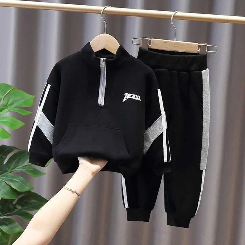Clothing Sets Children Clothing 2021 Spring Autumn Toddler Boys Clothes T-shirt+Pants Outfits Kids Clothes Sport Suits For Boys Clothing Set H241126