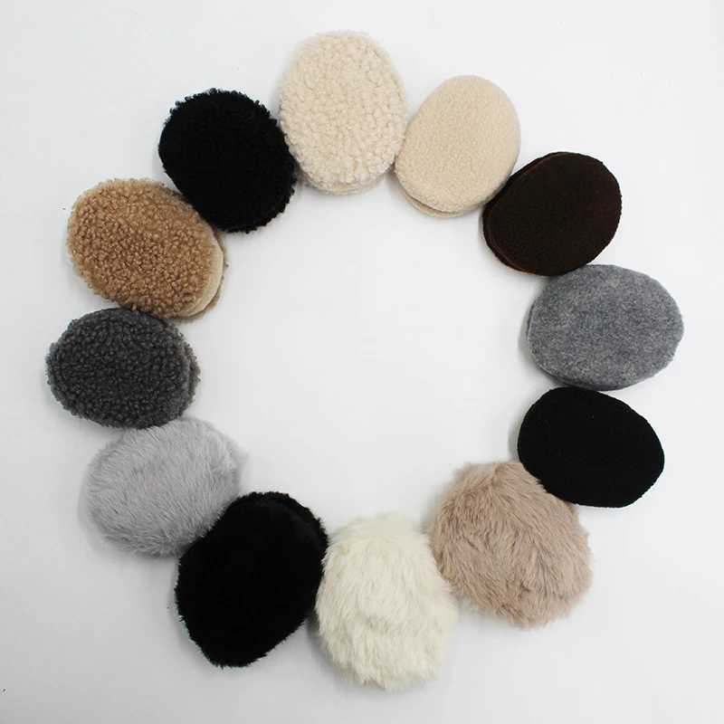 M Polar Fleece Earmuffs Men Women Winter Solid Color Warm Split Type Earmuff Outdoor Cycling Skiing Warmer Earfl Ear CoversXJ241126