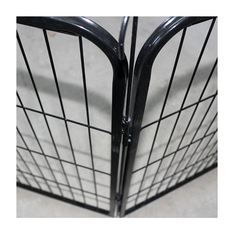 High quality Indoor metal pet Fence dog and cat playing Foldable pet Iron Net wholesale Pet Cages for outside