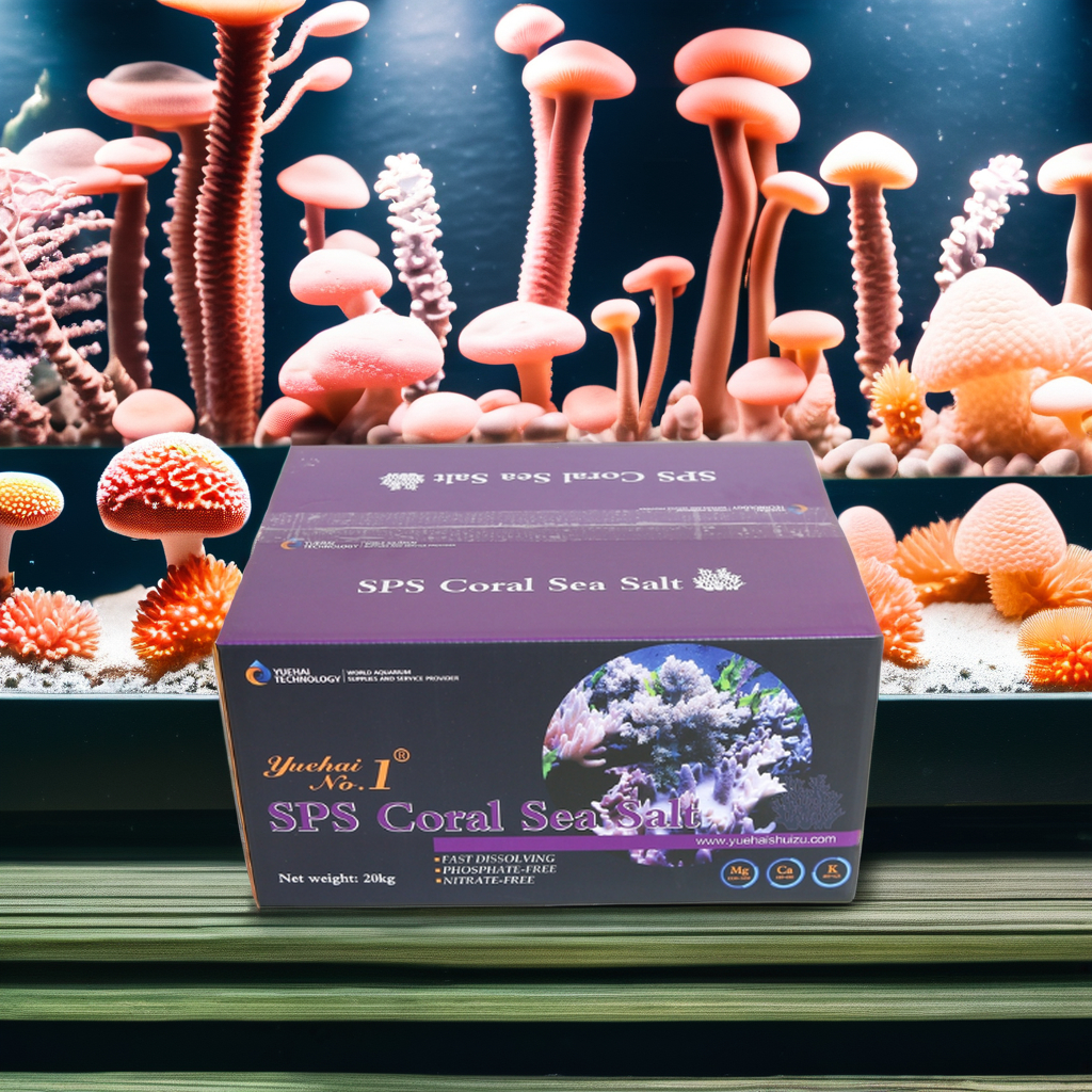 Premium aquarium marine reef sea salt for SPS and LPS corals Fully synthetic marine salt created for aquacultured corals.