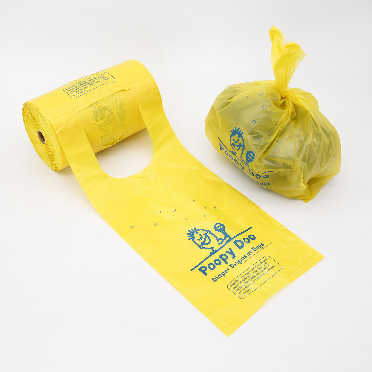 Wholesale Custom Printed Pet Biodegradable Poop Dog Shit Waste Bags