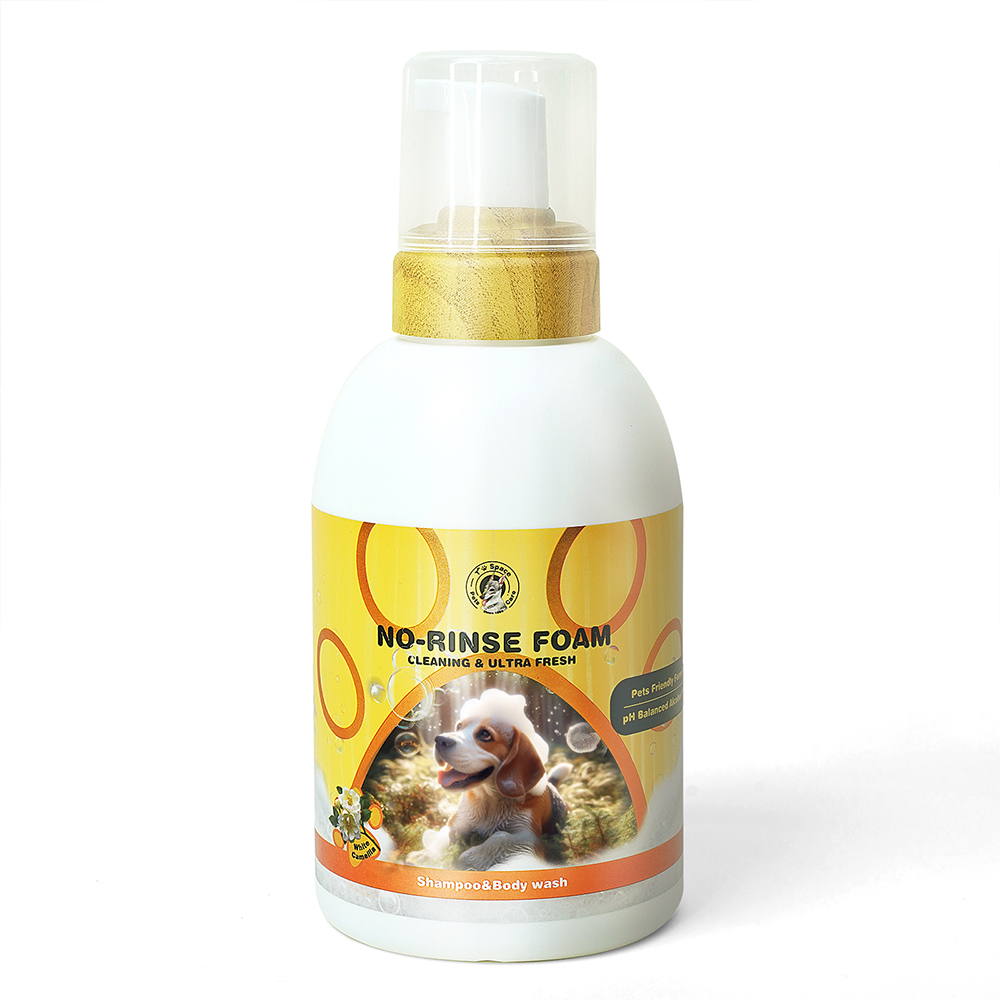 Waterless No Rinse Pet Shampoo For Dogs And Cats