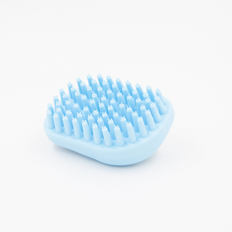 Pets Brush For Bath Dog Cat Massage Brush Grooming Comb Soft Rubber Pets Fur Hair Removal Comb