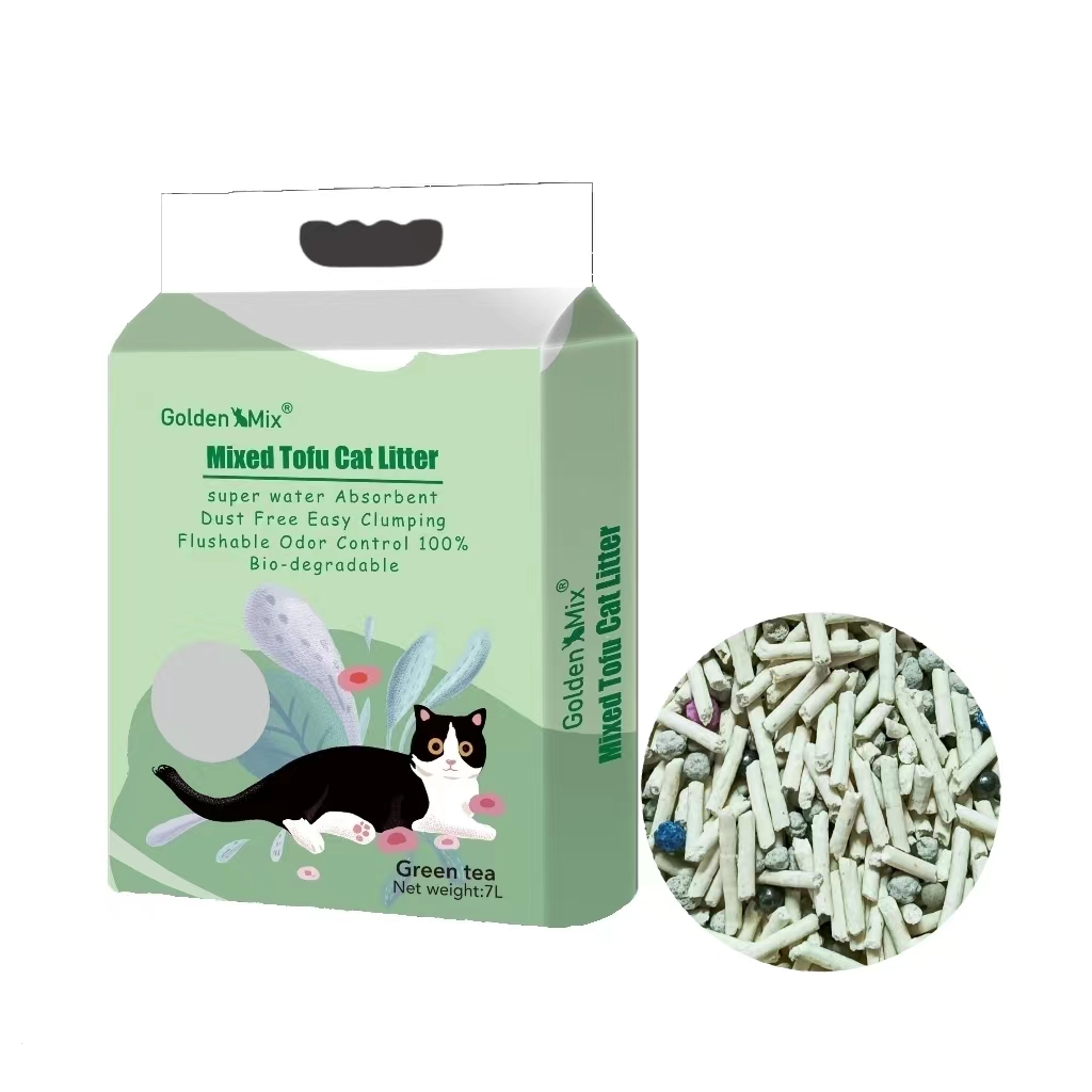 Pet Supplies Free Sample Mixed Bentonite Cat Litter Small Lead Kitty Litter Sand Factory Catlike