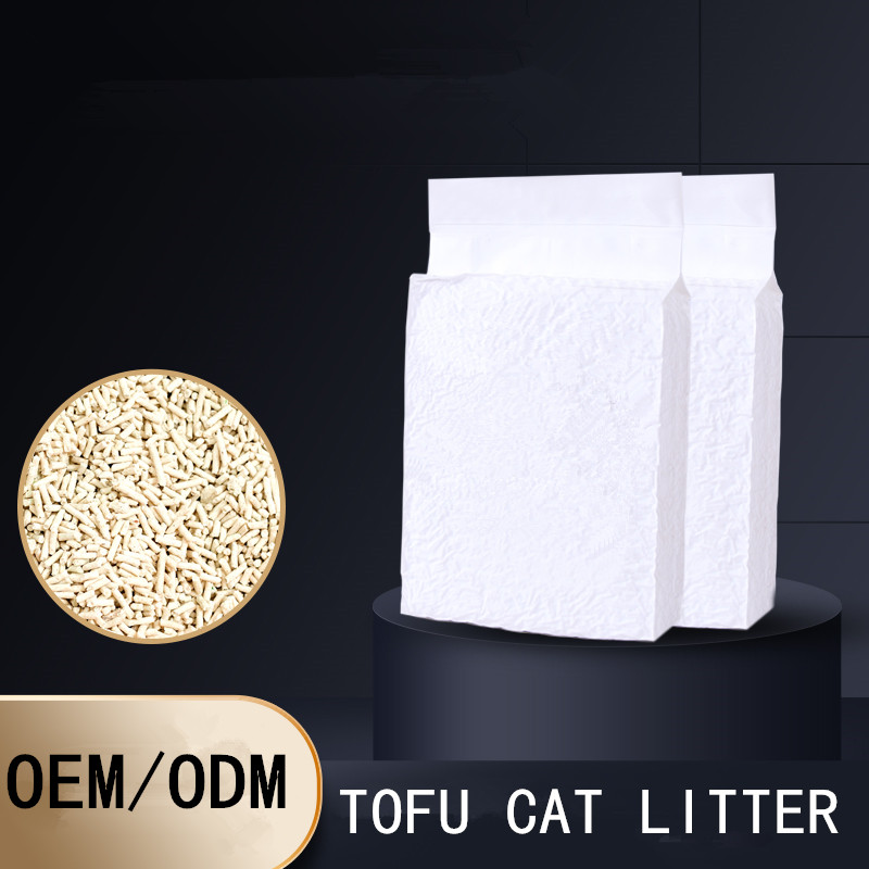 Hot Sell Tofu Cat Litter Natural Unscented Dust Free Cat Litter Flushable Cat Litter Quick Clumping