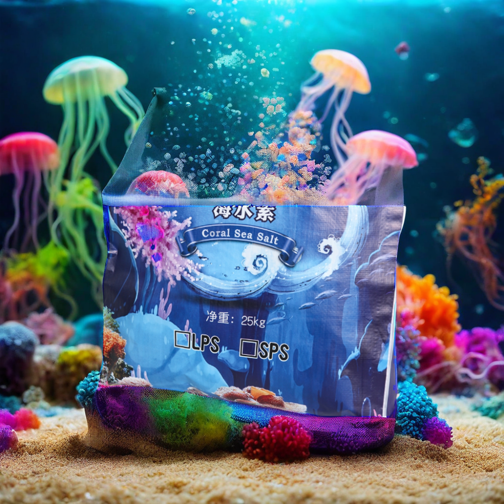 soluble jelly salt soak artificial sea water crystal salt for aquarium 20kg 25kg Jellyfish sea salt