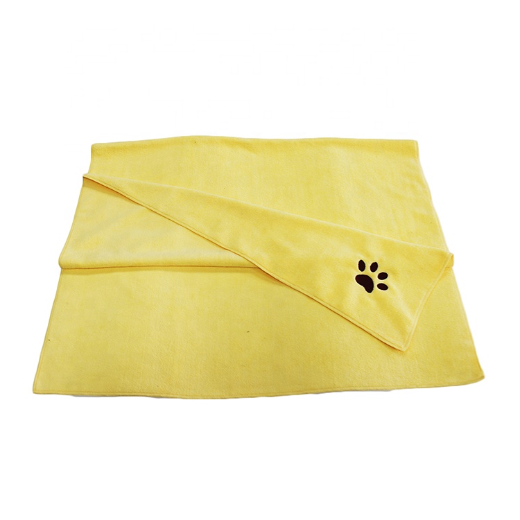 Best selling good quality super absorbent bath cleaning quick dry microfiber dog towel