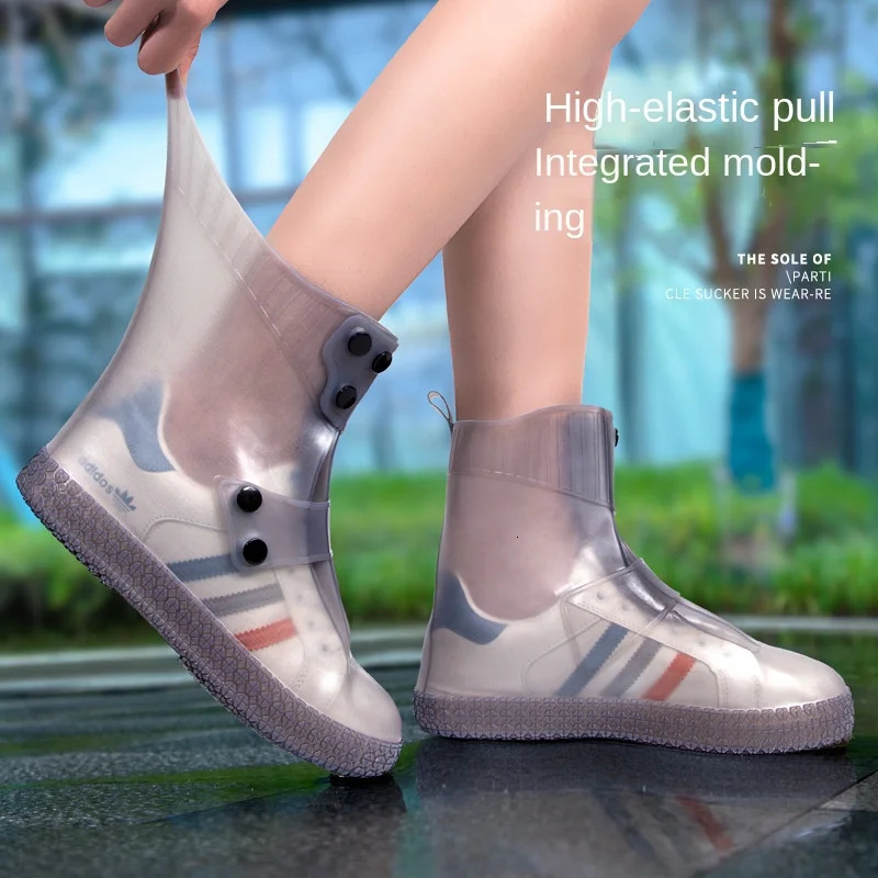 high-quality rainproof shoe cover suitable for anti slip anti slip and wear-resistant rain boots on rainy days 241126