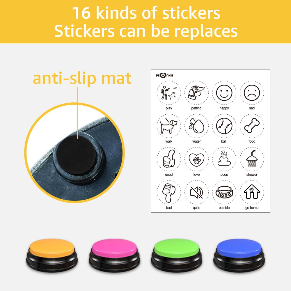 Wholesale Market Recording 30s Useful Dog Pets Talking Training Button for Communication