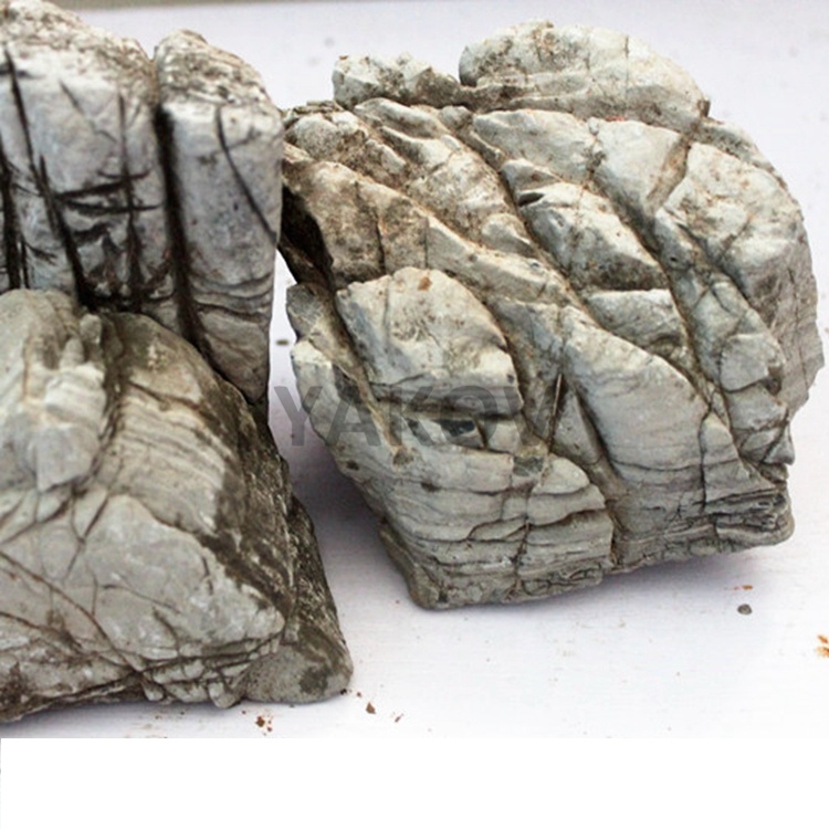 hot sales 10-30cm fish tank aquarium decoration ancient turtle grain stone,Moire stone