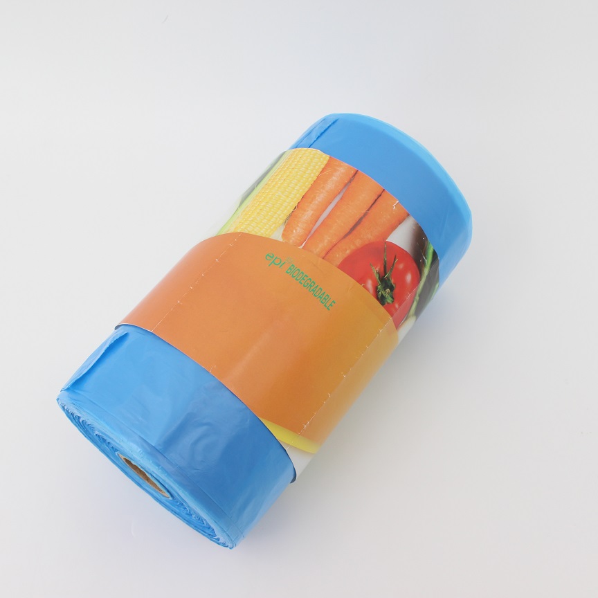 scented biodegradable HDPE+EPI pet waste bags or dog poo bag