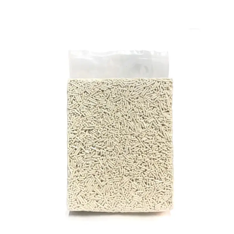 Tofu Cat Litter with 99% Dust Free Low Tracking Soluble in Water Strong Clumping Tofu Cat Litter